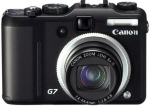 canon powershot g7 10mp digital camera with 6x image-stabilized optical zoom