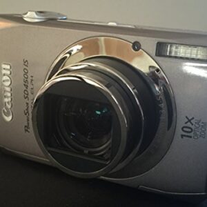 Canon PowerShot SD4500IS 10 MP Digital Camera with 10x Optical Image Stabilized Zoom and 3.0-Inch LCD, Silver