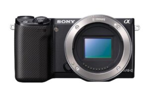 sony nex-5r/b 16.1 mp mirrorless digital camera with 3-inch lcd – body only (black)