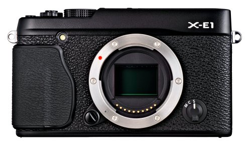 Fujifilm X-E1 16.3 MP Compact System Digital Camera with 2.8-Inch LCD - Body Only (Black)