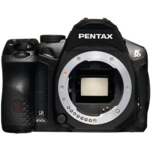 pentax k-30 weather-sealed 16 mp cmos digital slr (black, body only)