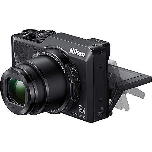 Nikon 26527B Coolpix A1000 16MP 35x Optical Zoom 4K Compact Digital Camera - (Renewed)