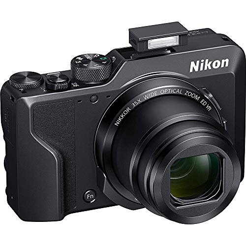 Nikon 26527B Coolpix A1000 16MP 35x Optical Zoom 4K Compact Digital Camera - (Renewed)