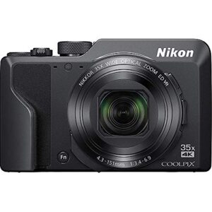 Nikon 26527B Coolpix A1000 16MP 35x Optical Zoom 4K Compact Digital Camera - (Renewed)