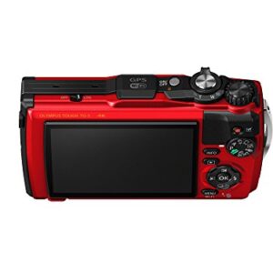 OLYMPUS TG-5 Red 12 million pixel CMOS F2.0 15m waterproof 100kgf load-bearing GPS + electronic compass and built-in Wi-Fi TG-5 RED(Japan Import-No Warranty)