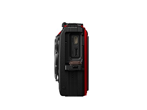 OLYMPUS TG-5 Red 12 million pixel CMOS F2.0 15m waterproof 100kgf load-bearing GPS + electronic compass and built-in Wi-Fi TG-5 RED(Japan Import-No Warranty)