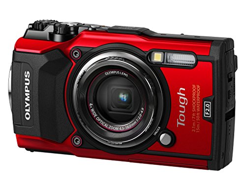 OLYMPUS TG-5 Red 12 million pixel CMOS F2.0 15m waterproof 100kgf load-bearing GPS + electronic compass and built-in Wi-Fi TG-5 RED(Japan Import-No Warranty)