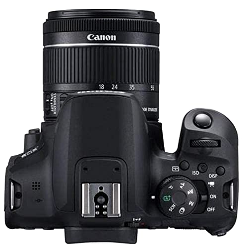 Canon EOS 850D (Rebel T8i) DSLR Camera w/EF-S 18-55mm F/4-5.6 Zoom is STM Lens + 64GB Memory + Back Pack Case + Tripod, Lenses, Filters, & More (28pc Bundle)