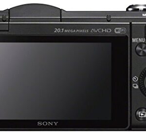 Sony Alpha A5000 ILCE5000/B 20.1MP Mirrorless Digital Camera Body Only (Black)