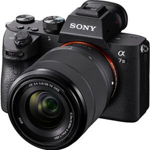 Sony a7 III Full Frame Mirrorless Interchangeable Lens Camera with 28-70mm and 16-35mm f/4 ZA OSS Lens Bundle