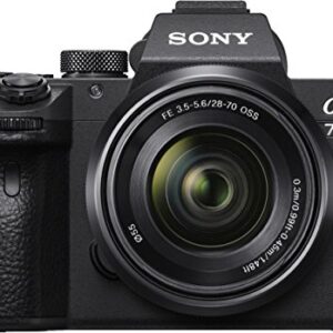 Sony a7 III Full Frame Mirrorless Interchangeable Lens Camera with 28-70mm and 16-35mm f/4 ZA OSS Lens Bundle