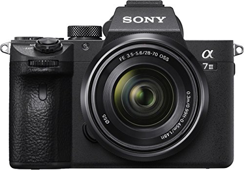 Sony a7 III Full Frame Mirrorless Interchangeable Lens Camera with 28-70mm and 16-35mm f/4 ZA OSS Lens Bundle