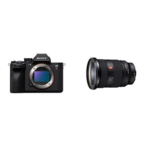 sony alpha 7r v full-frame mirrorless interchangeable lens camera with sony fe 24-70mm f2.8 gm ii lens
