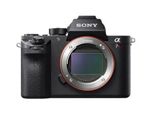 sony a7r ii full-frame mirrorless interchangeable lens camera, body only (black) (ilce7rm2/b), base, base