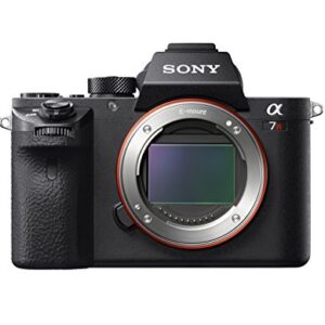 Sony a7R II Full-Frame Mirrorless Interchangeable Lens Camera, Body Only (Black) (ILCE7RM2/B), Base, Base