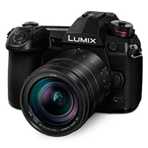 Panasonic DC-G9LK LUMIX G9 Mirrorless Camera, 20.3 Megapixels plus 80 Megapixel High-Resolution Mode with LEICA VARIO-Elmarit 12-60mm F2.8-4.0 Lens, 3", Black