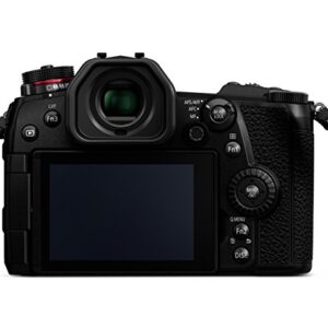 Panasonic DC-G9LK LUMIX G9 Mirrorless Camera, 20.3 Megapixels plus 80 Megapixel High-Resolution Mode with LEICA VARIO-Elmarit 12-60mm F2.8-4.0 Lens, 3", Black