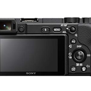 Sony Alpha 6400 | APS-C Mirrorless Camera with Sony 16-50 mm f/3.5-5.6 Power Zoom Lens (Fast 0.02s Autofocus 24.2 Megapixels, 4K Movie Recording, Flip Screen for Vlogging), Black