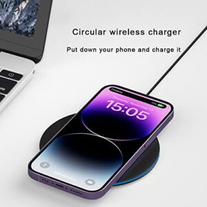 20W Wireless Charger pad for Samsung iPhone, Desktop Fast Wireless Charging 20W Max Compatible with Samsung Galaxy S22/S23/S21/S20/S10 Series, Charging for iPhone 13/14/12/11/Huawei/Wireless earplug