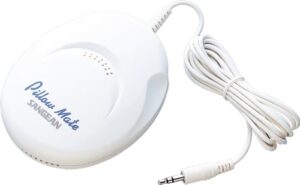 sangean america, inc. ps-100 pillow 3.5mm aux portable speaker, white, one size
