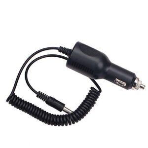 BAOFENG & ABBREE 12-24V Car Charge Cable Line for BaoFeng UV-5R,UV-82, BF-F8HP, UV-82HP, UV-S9/9S,UV-5X3,GT-3TP UV-9R Plus etc Two Way Radio (Compatible with Charger Base)