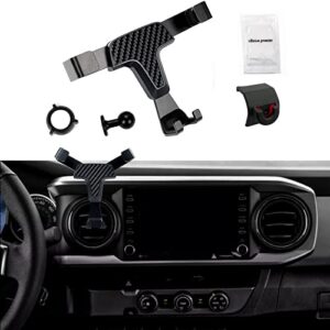 microck car phone holder mount for tacoma, cellphone dash clip for toyota tacoma 2016 2017 2018 2019 2020 2021 2022, for all mobile phones