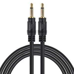 teninyu 3.5mm mono cable – 12v trigger, ir infrared sensor receiver extension extender, 3.5mm 1/8″ ts monaural mini mono audio plug jack connector male to male cable (3ft)