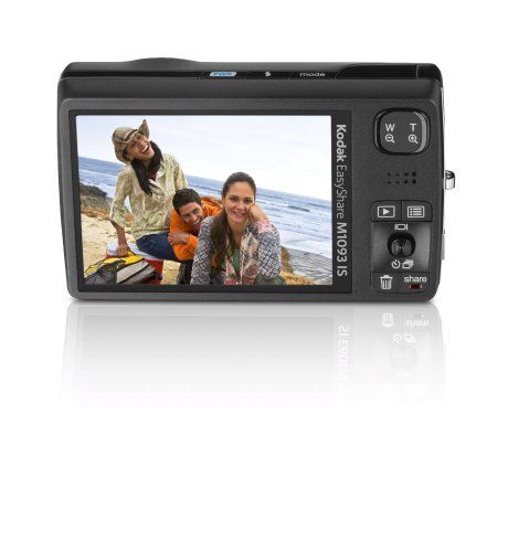 Kodak Easyshare M1093IS 10 MP Digital Camera with 3xOptical Image Stabilized Zoom (Black)