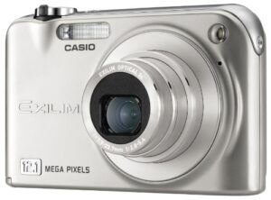 casio exilim zoom ex-z1200 – digital camera – point and shoot – 12.1 mpix – optical zoom: 3 x – supported memory: mmc, sd, sdhc – silver