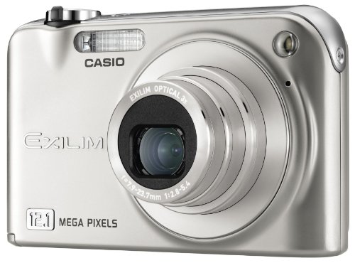 Casio EXILIM ZOOM EX-Z1200 - Digital camera - point and shoot - 12.1 Mpix - optical zoom: 3 x - supported memory: MMC, SD, SDHC - silver