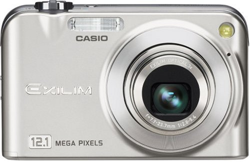 Casio EXILIM ZOOM EX-Z1200 - Digital camera - point and shoot - 12.1 Mpix - optical zoom: 3 x - supported memory: MMC, SD, SDHC - silver