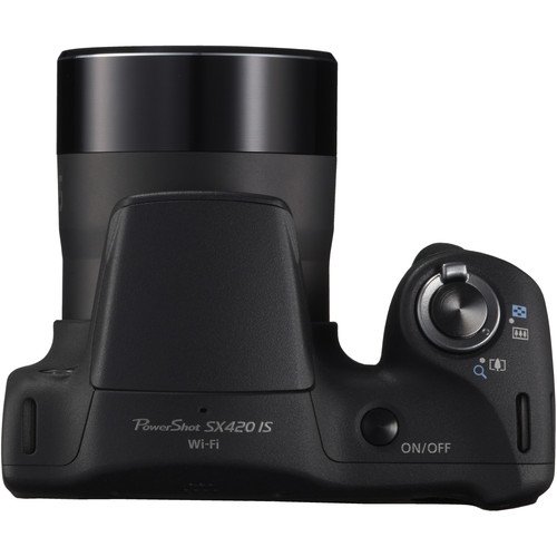 Powershot SX420 is Digital Camera (Black) + Buzz Essential Accessories Bundle