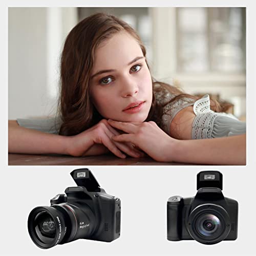 Digital Camera 16MP 2.4 Inch LCD Screen 16X Digital Zoom 720P Digital Camera Small Camera for Teens Students Boys Girls Seniors for Home Outdoor Use