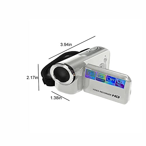2.0 Inch 16MP Digital Camera, Entry-Level Camera, with TFT LCD Screen, Fi-ll Light, for Seniors, Teenagers, Children and Students