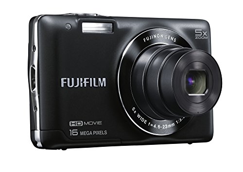 Fuji JX650 FINEPIX J16MP Digital Camera with 5X Optical Zoom, Black