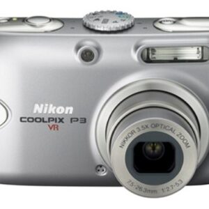 Nikon Coolpix P3 8.1MP Digital Camera with 3.5x Vibration Reduction Optical Zoom (Wi-Fi Capable)