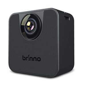 BRINNO TLC120 HDR TIME Lapse WI-FI Camera, with Brinno Camera App Control for iOS Only, Perfect for Work from Home, Quarantine, Self-Isolation, Home School, IPX4 Splash Proof and Weather Resistant