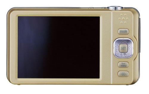 General Imaging Full-HD Digital Camera with 14.4MP, CMOS, 10X Optical Zoom, 3-Inch LCD, 28mm wide angle Lens, and HDMI (Gold) E1410SW-CP