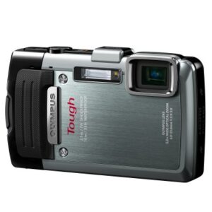 Olympus Stylus TG-830 iHS Digital Camera with 5x Optical Zoom and 3-Inch LCD (Silver) (Old Model)