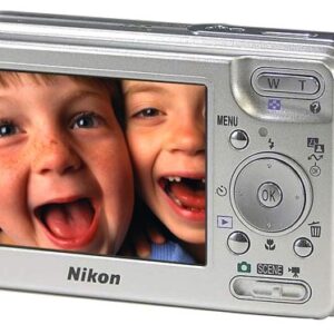 Nikon Coolpix S1 5.1 MP Slim-Design Digital Camera with 3x Optical Zoom (Includes Dock) (OLD MODEL)