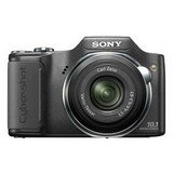 sony cyber-shot dsc-h20 point & shoot digital camera – black – 10.1 megapixel – 16:9 – 10x optical zoom – 2x digital zoom – 3″ color lcd