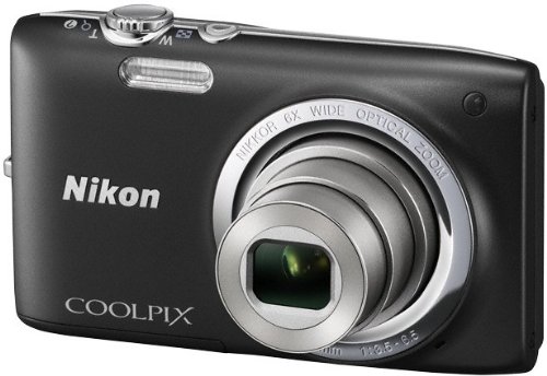 Nikon Coolpix S2700 - Digital camera - compact - 16.0 Mpix - 6 x optical zoom - black