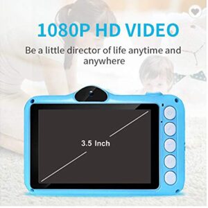 Kids Digital Camera 3.5 inch with 32GB SD Card and SD Card Reader – Camera for Kids Boys and Girls Gifts - Children Toy Camera Large Screen. Rechargeable Selfie Video Camera for Kids.