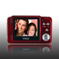 Vivicam X028 12.1 MP Digital Camera - Red