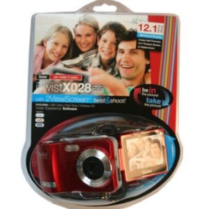 Vivicam X028 12.1 MP Digital Camera - Red