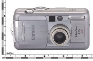 canon powershot s40 4mp digital camera w/ 3x optical zoom
