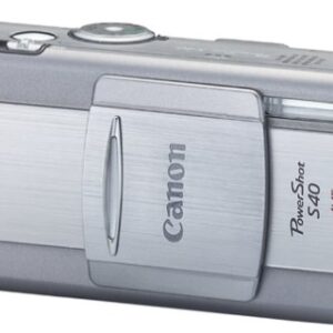 Canon PowerShot S40 4MP Digital Camera w/ 3x Optical Zoom