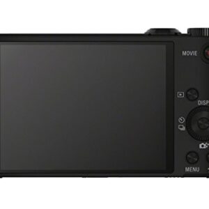 Sony DSCWX350 18 MP Digital Camera (Black) (Renewed)