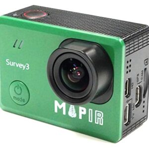 MAPIR Survey3W ENDVI Mapping Camera NGB Near Infrared+Green+Blue Filter 3.37mm f/2.8 No Distortion Wide 87 Angle GPS Touch Screen 2K 12MP HDMI WiFi PWM Trigger Drone Mount