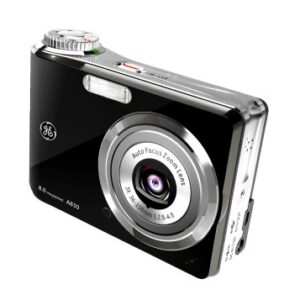 GE A830 8MP Digital Camera with 3x Optical Zoom (Black)